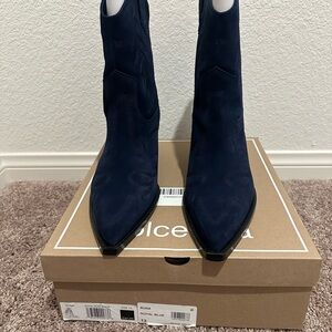 Dolce Vita Royal Blue Ankle Booties